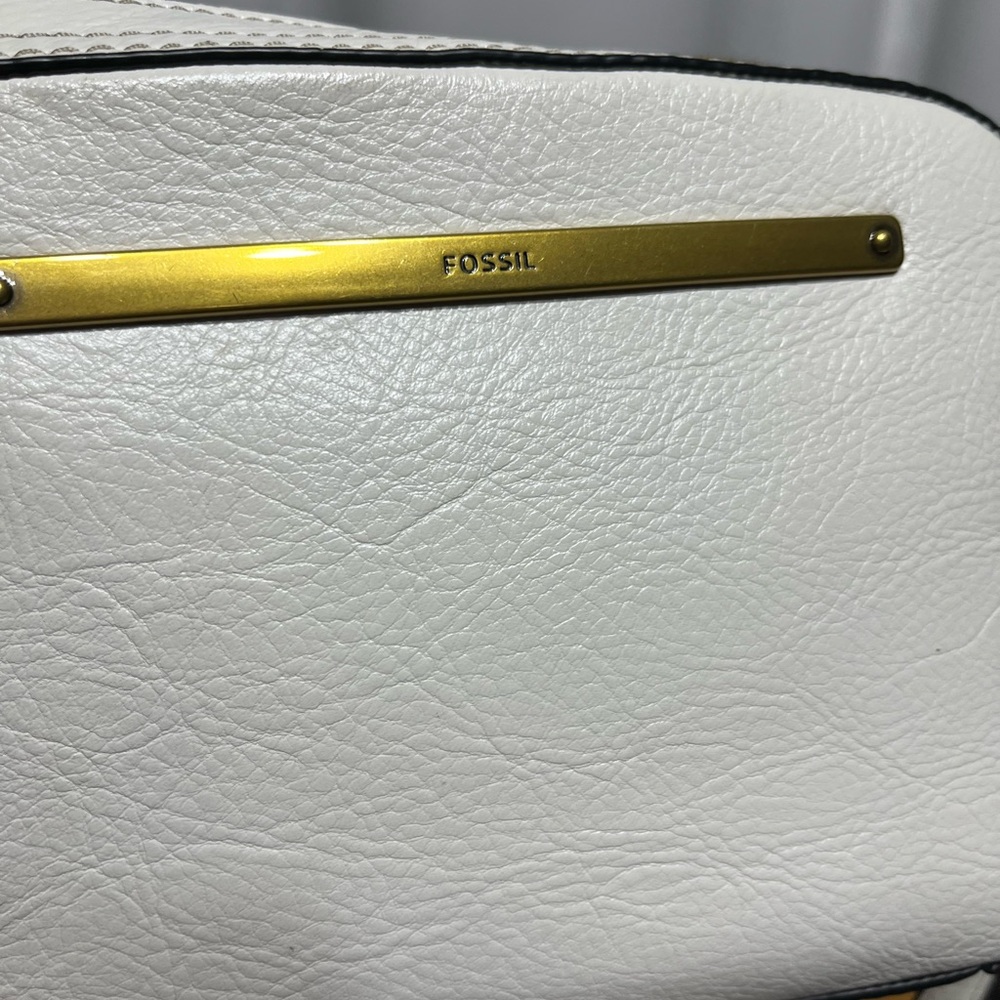 Fossil White Crossbody Bag - Picture 3 of 4